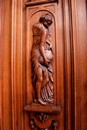 Renaissance style Cabinet in Walnut, France 19th century