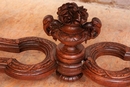 Renaissance style Desk table in Oak, France 19th century