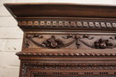 Renaissance style Display cabinet in Walnut, France 19th century