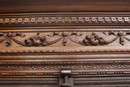 Renaissance style Display cabinet in Walnut, France 19th century