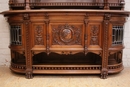 Renaissance style Cabinet in Walnut, France 19th century