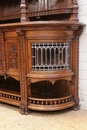 Renaissance style Cabinet in Walnut, France 19th century