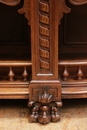 Renaissance style Cabinet in Walnut, France 19th century