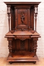 Renaissance style Cabinet in Walnut, France 19th century