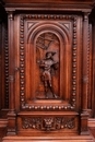 Renaissance style Cabinet in Walnut, France 19th century