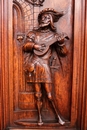 Renaissance style Cabinet in Walnut, France 19th century