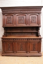 Renaissance style Cabinet in Walnut, France 19th century