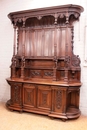 Renaissance style Cabinet in Walnut, France 19th century