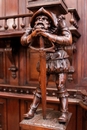 Renaissance style Cabinet in Walnut, France 19th century