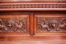 Renaissance style Cabinet in Walnut, France 19th century