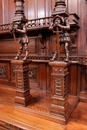 Renaissance style Cabinet in Walnut, France 19th century