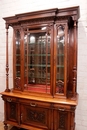 Renaissance style Display cabinet in Walnut, France 19th century