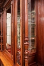 Renaissance style Display cabinet in Walnut, France 19th century