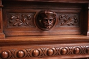 Renaissance style Display cabinet in Walnut, France 19th century