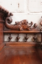 Renaissance style Display cabinet in Walnut, France 19th century