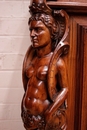 Renaissance style Cabinet in Walnut, France 19th century
