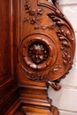 Renaissance style Cabinet in Walnut, France 19th century