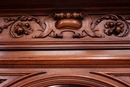 Renaissance style Cabinet in Walnut, France 19th century