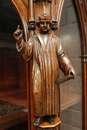 Gothic style Display cabinet in rosewood, France 19th century