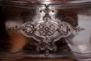 Louis XV style Desk in palisander/rosewood, France 19th century