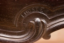 Louis XV style Desk in palisander/rosewood, France 19th century