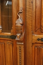 Gothic style Bookcase in Walnut, France 19th century