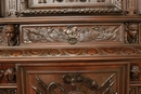 Renaissance style Cabinet in Walnut, France 19th century