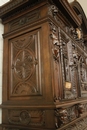 Renaissance style Cabinet in Walnut, France 19th century