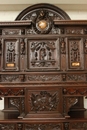 Renaissance style Cabinet in Walnut, France 19th century