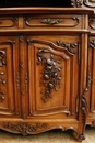 Louis XV style Cabinet in Walnut, France 19th century
