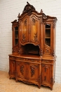 Louis XV style Cabinet in Walnut, France 19th century