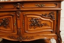 Louis XV style Server in Walnut, France 19th century