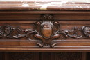 Renaissance style Console in Walnut, France 19th century