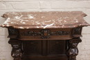 Renaissance style Console in Walnut, France 19th century