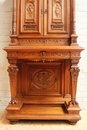 Renaissance style Cabinet in Walnut, Belgium 19th century