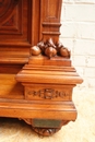 Renaissance style Cabinet in Walnut, Belgium 19th century