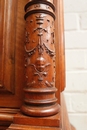 Renaissance style Cabinet in Walnut, Belgium 19th century