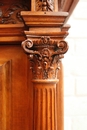 Renaissance style Cabinet in Walnut, Belgium 19th century