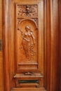 Renaissance style Cabinet in Walnut, Belgium 19th century