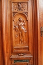 Renaissance style Cabinet in Walnut, Belgium 19th century