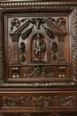 Renaissance style Cabinet in Walnut, France 19th century