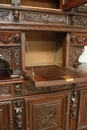 Renaissance style Cabinet in Walnut, France 19th century