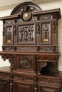 Renaissance style Cabinet in Walnut, France 19th century