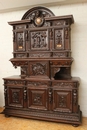 Renaissance style Cabinet in Walnut, France 19th century