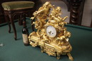 style Clock in bronze, France 19th century