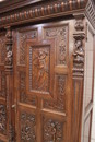 Renaissance style Armoire in Walnut, France 19th century