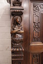 Renaissance style Armoire in Walnut, France 19th century