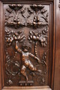 Renaissance style Armoire in Walnut, France 19th century