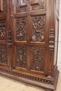 Renaissance style Armoire in Walnut, France 19th century