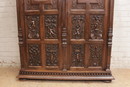 Renaissance style Armoire in Walnut, France 19th century